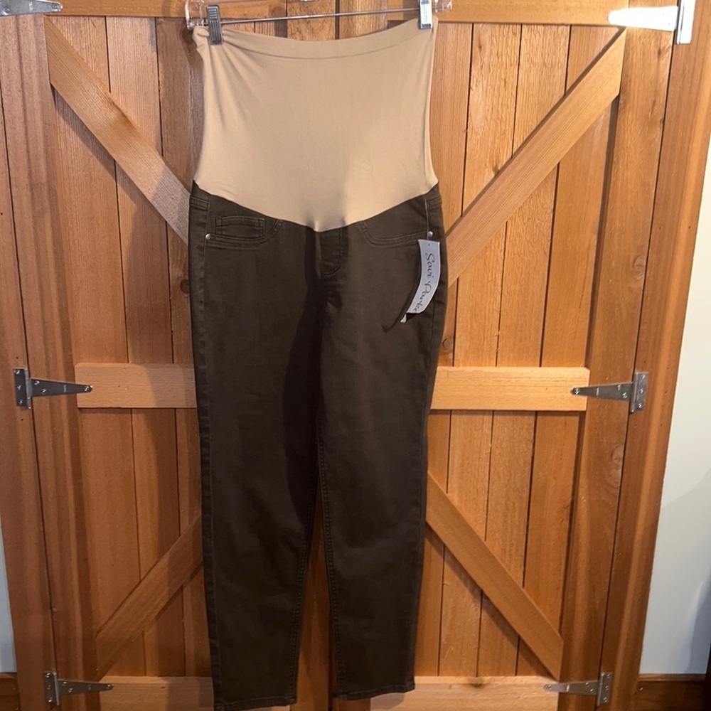 Savi Parker Soft Black Maternity Jeans 28 NWT